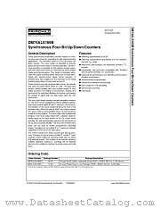 DM74ALS169BMX datasheet pdf Fairchild Semiconductor