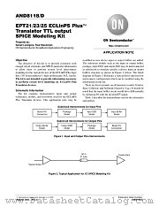 MC100EPT21DTR2 datasheet pdf ON Semiconductor