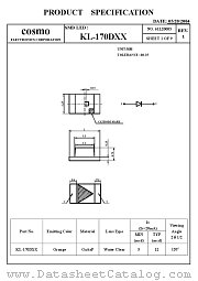 KL170DXX datasheet pdf Cosmo Electronics