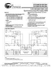 CY7C09189V datasheet pdf Cypress
