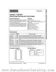74AC377MTCX datasheet pdf Fairchild Semiconductor