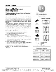 NLAST4051 datasheet pdf ON Semiconductor