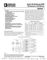 DAC8408AT/883C datasheet pdf Analog Devices