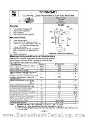 SF1004G-Q1 datasheet pdf Taiwan Semiconductor