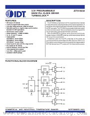 IDT5V993A-2Q8 datasheet pdf IDT