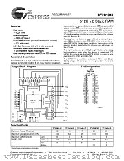 CY7C1049B-15VC datasheet pdf Cypress