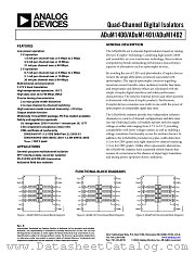 ADUM1400CRWZ-RL datasheet pdf Analog Devices