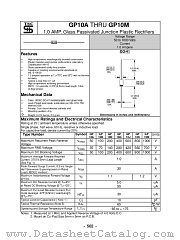 GP10G datasheet pdf Taiwan Semiconductor
