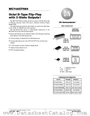 MC74ACT564DWR2 datasheet pdf ON Semiconductor