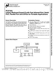 PC87383-VS datasheet pdf National Semiconductor