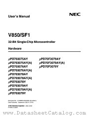 UPD703079AYGC-XXX-8EU datasheet pdf NEC