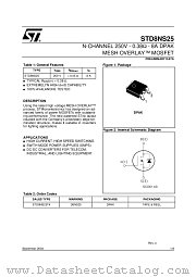 STD8NS25T4 datasheet pdf ST Microelectronics