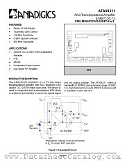 ATA06211D1C datasheet pdf Anadigics Inc