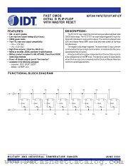 IDT54FCT273CTDB datasheet pdf IDT