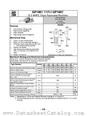 GP1007 datasheet pdf Taiwan Semiconductor