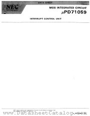 UPD71059GU-10 datasheet pdf NEC