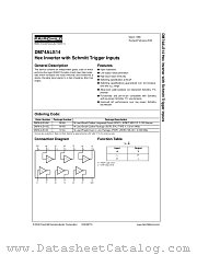 DM74ALS14N datasheet pdf Fairchild Semiconductor