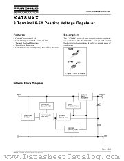 KA78M12RTM datasheet pdf Fairchild Semiconductor