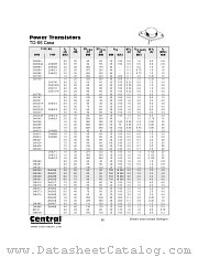 2N6263 datasheet pdf Central Semiconductor