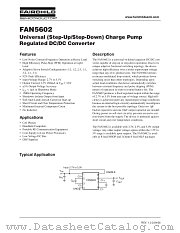 FAN5602MP5X datasheet pdf Fairchild Semiconductor