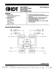 IDT71342LA25PF8 datasheet pdf IDT