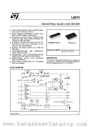 L6374 datasheet pdf ST Microelectronics