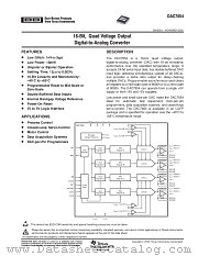 DAC7654YR datasheet pdf Texas Instruments