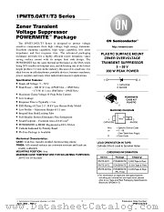 1PMT16AT1 datasheet pdf ON Semiconductor