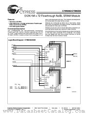 CYM9289BPZ-60C datasheet pdf Cypress