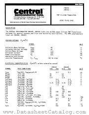 2N4403 datasheet pdf Central Semiconductor