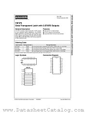 74F373SC datasheet pdf Fairchild Semiconductor
