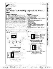 LM9071T datasheet pdf National Semiconductor