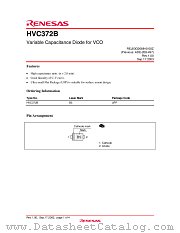 HVC372B datasheet pdf Renesas