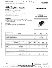 MHW1353LA datasheet pdf Freescale (Motorola)