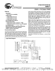 CY62147CV33LL-70BAI datasheet pdf Cypress
