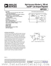 ADP3333ARM-2.5-RL datasheet pdf Analog Devices
