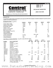 BSX45-16 datasheet pdf Central Semiconductor