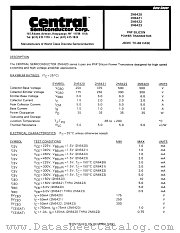 2N6423 datasheet pdf Central Semiconductor
