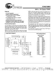 CY62126BVLL-70BAI datasheet pdf Cypress
