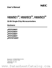 UPD703088YGJ-XXX-UEN datasheet pdf NEC