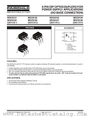 MOC8107W datasheet pdf Fairchild Semiconductor