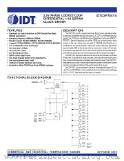 CSPT857PAI datasheet pdf IDT