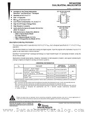 SN74AUC2G66YEPR datasheet pdf Texas Instruments