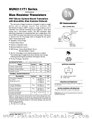 MUN2116 datasheet pdf ON Semiconductor