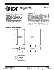 IDT71028S15YI8 datasheet pdf IDT