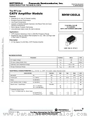 MHW1303LA datasheet pdf Freescale (Motorola)