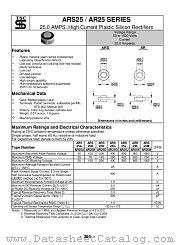 ARS25B datasheet pdf Taiwan Semiconductor