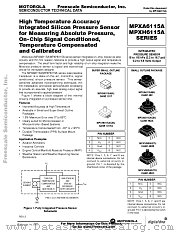 MPXH6115A datasheet pdf Freescale (Motorola)