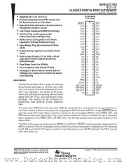 SN74ALVC7803 datasheet pdf Texas Instruments