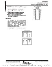 SN74BCT757DWR datasheet pdf Texas Instruments